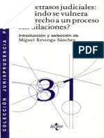 Los Retrasos Judiciales - Miguel Revenga Sanchez