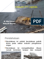 Kecelakaan Industri PT Lapindo Brantas