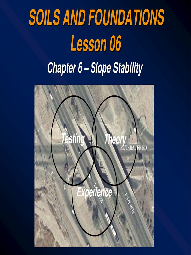 Slope Stability Analysis and Methods | PDF | Deep Foundation | Soil