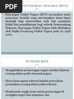 Rancangan Fizikal Negara