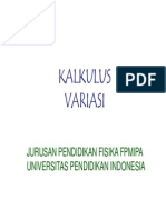 Kalkulus Variasi (Compatibility Mode)