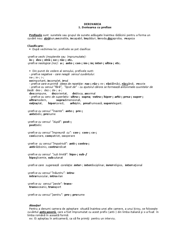 Derivarea
