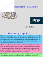 Project Management - CPM-PERT