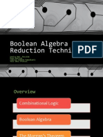 Boolean Algebra and Reduction Techniques