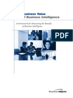 Business Value of BI PDF