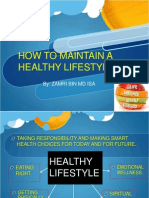 How To Maintain A Healthy Lifestyle