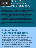 SCM auto