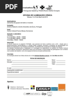 Oficina Bissau Ficha Inscricao