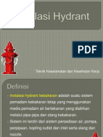 Instalasi Hydrant