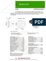 Scan Speak 12m Revelator - Specs