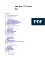 Chemistry IGCSE Guide