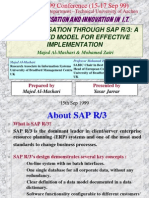 IntegratedSAP Model