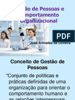 Gestão de Pessoas e Comportamento Organizacional