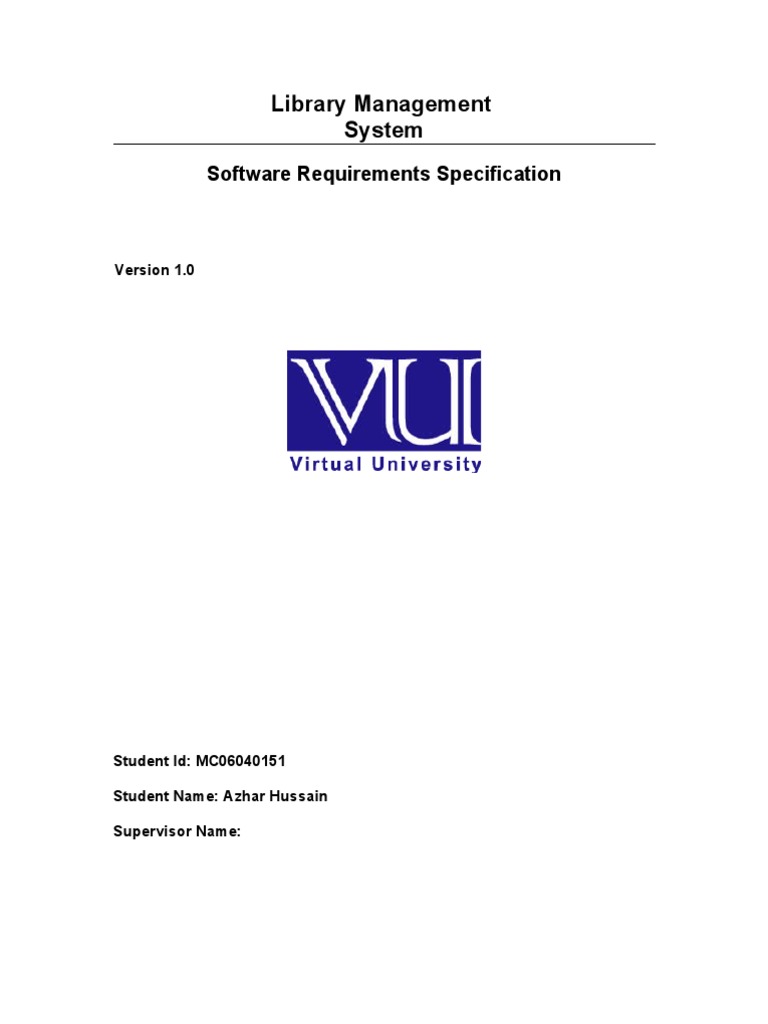 Library management system project report slideshare image