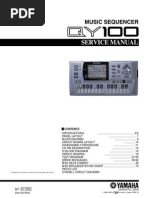 YAMAHA QY100 Service Manual