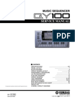 YAMAHA QY100 Service Manual