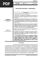 N-1595 Ensaio Nao Destrutivo Radiografia