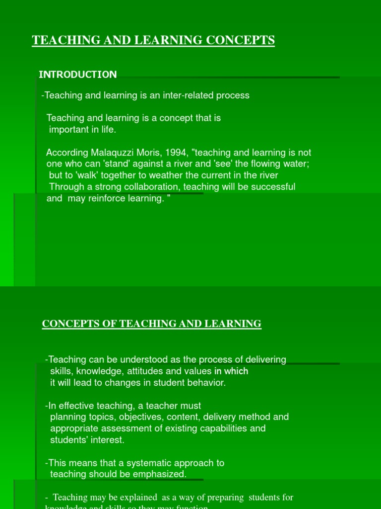 Teaching And Learning Pdf Learning Educational Technology
