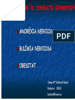 Trastorns de La Conducta Alimentaria - Josep M Bofarull