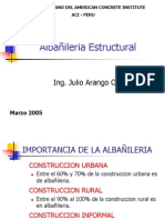 Albañileria Marzo 2005 - Ing Julio Arango Ortiz.ppt
