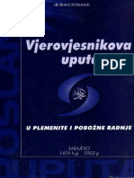 Vjerovjesnikova Uputa U Plemenite I Pobozne Radnje PDF