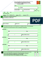 Formulaire Bourse Detudes