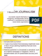 Yellow Journalism