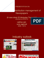 Presentation On Sales and Sistribution of News Papers