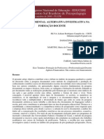 Pesquisa documental na formação docente