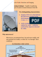 Radar Characteristics