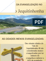 O Desafio Da Evangelização No Vale Do Jequitinhonha