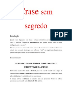 Crase Sem Segredo - Portugues