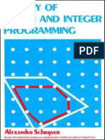 Alexander Schrijver - Theory of Linear and Integer Programming PDF