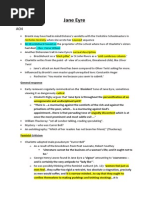 Download Jane Eyre Revision Notes by Giselle Thong SN219667068 doc pdf