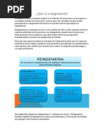 Qué Es Reingeniería