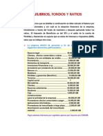 Equilibrios Fondoe y Ratios