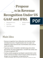 Mintz - Propose Changes in Revenue Recognition Under