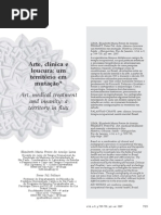 Antropologia Da Saúde - Arte Clinica e Loucura