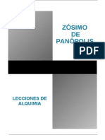 Zosimo de Panopolis - Lecciones