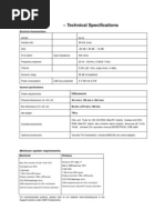 CI2Plus Production Kit - Technical Specifications