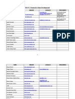 PE/VC Cleantech Client Development: Name Website Contacts Investments