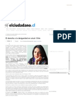 El Ciudadano » El Derecho a La Desigualdad en Salud_ Chile