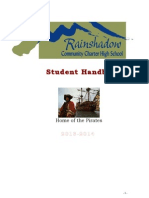 rcchs student handbook 13-14