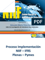 Proceso Implementacion NIIF Diapositivas