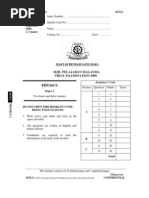 Download MRSM-Physics P2-Trial SPM 2009 by kamalharmoza SN21972072 doc pdf