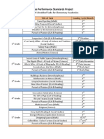 TPSP - Elem Calendar