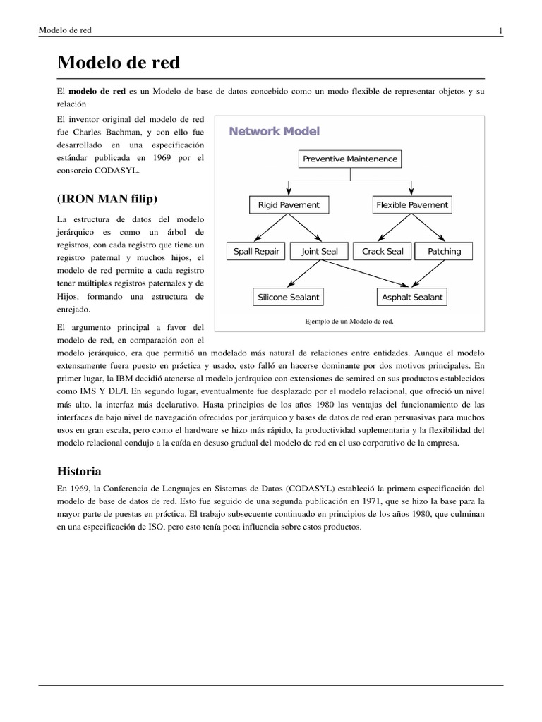 Modelo de Red | PDF | Modelado científico | Datos