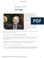 Siete Frases de Carl Sagan