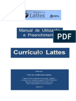 LUVIZOTTO, C. K. Currículo Lattes. Manual de Preenchimento. 2011
