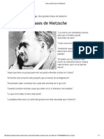 Diez Grandes Frases de Nietzsche